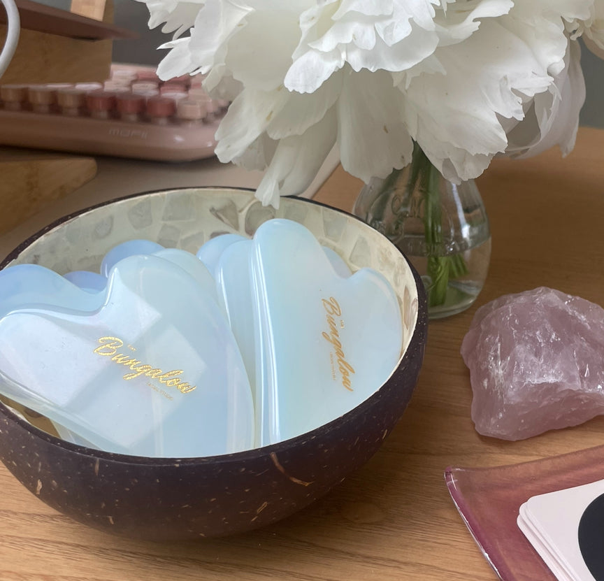Opal Aura Quartz Gua Sha Stone